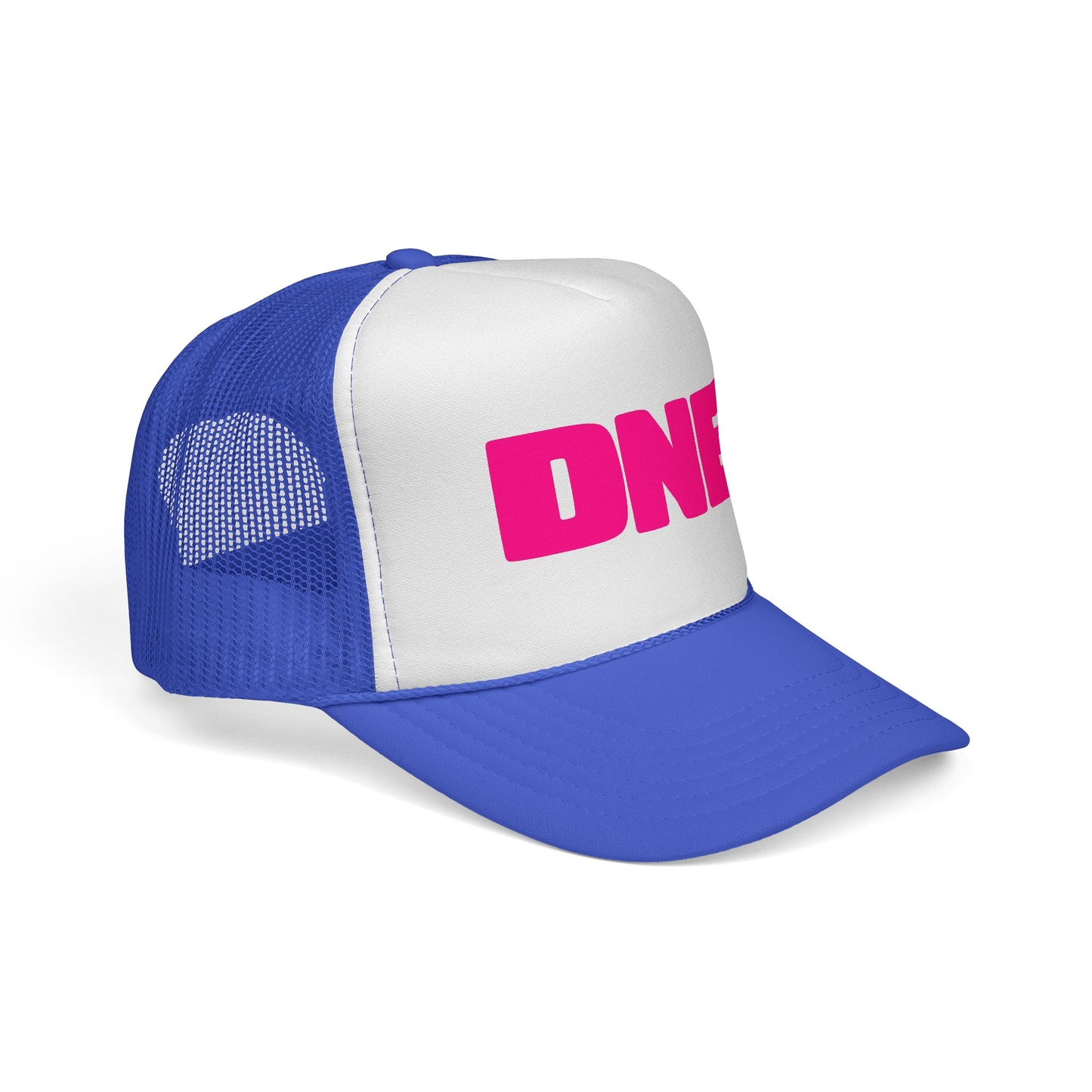 DNE Trucker Hat - Pink Logo