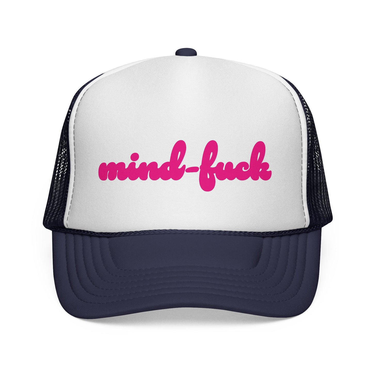 MINDFUCK Trucker Hat - Pink Logo