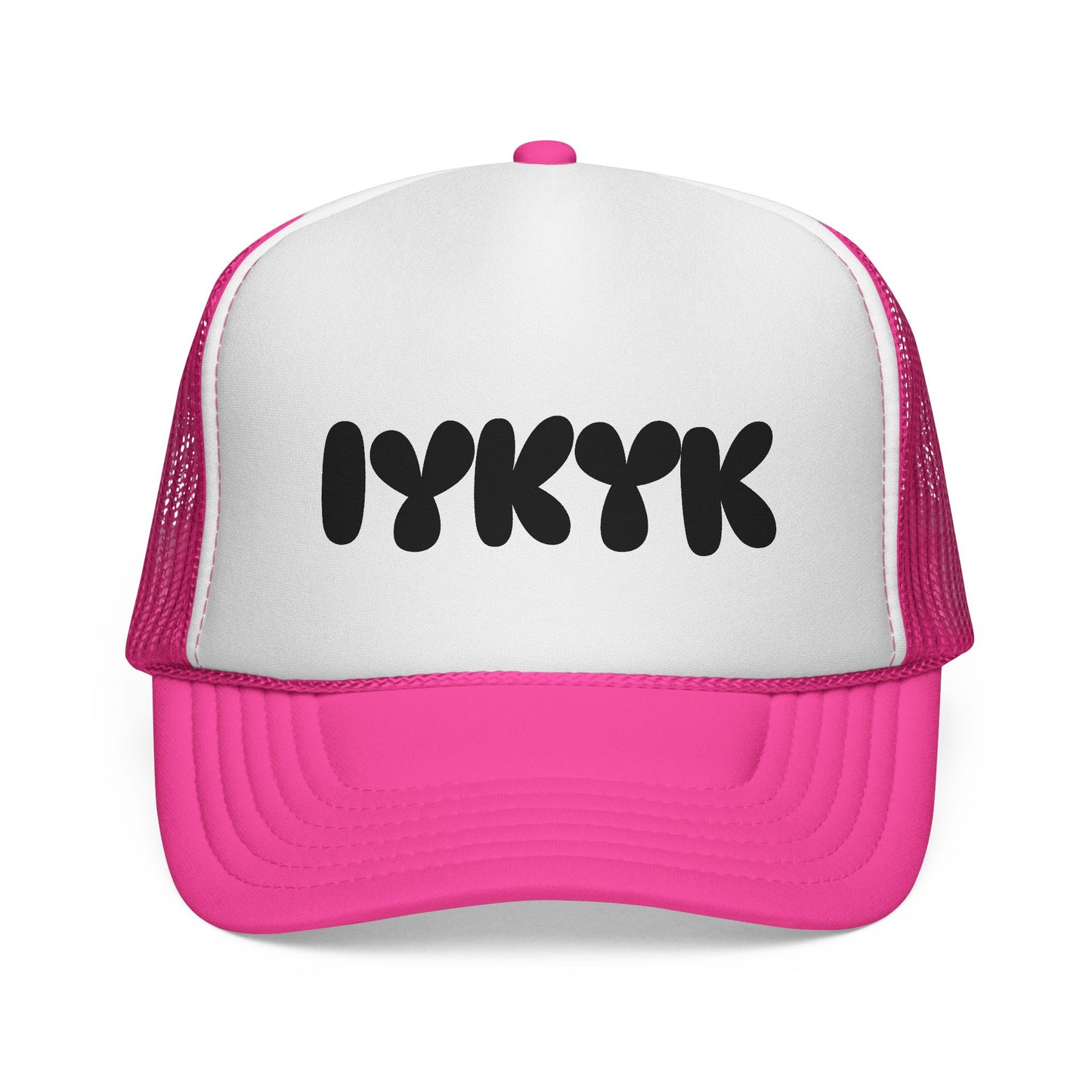 IYKYK Trucker Hat - Black Logo