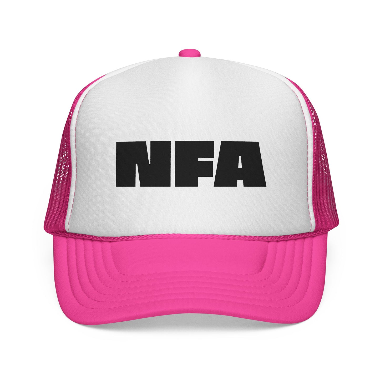 NFA Trucker Hat - Black Logo