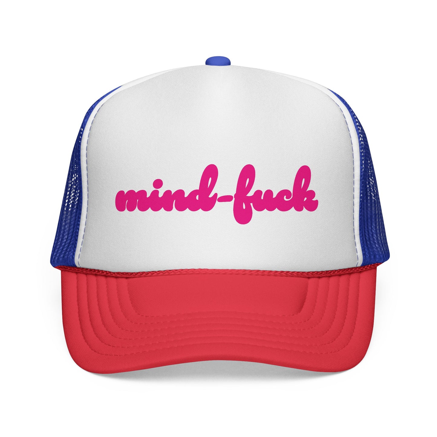 MINDFUCK Trucker Hat - Pink Logo