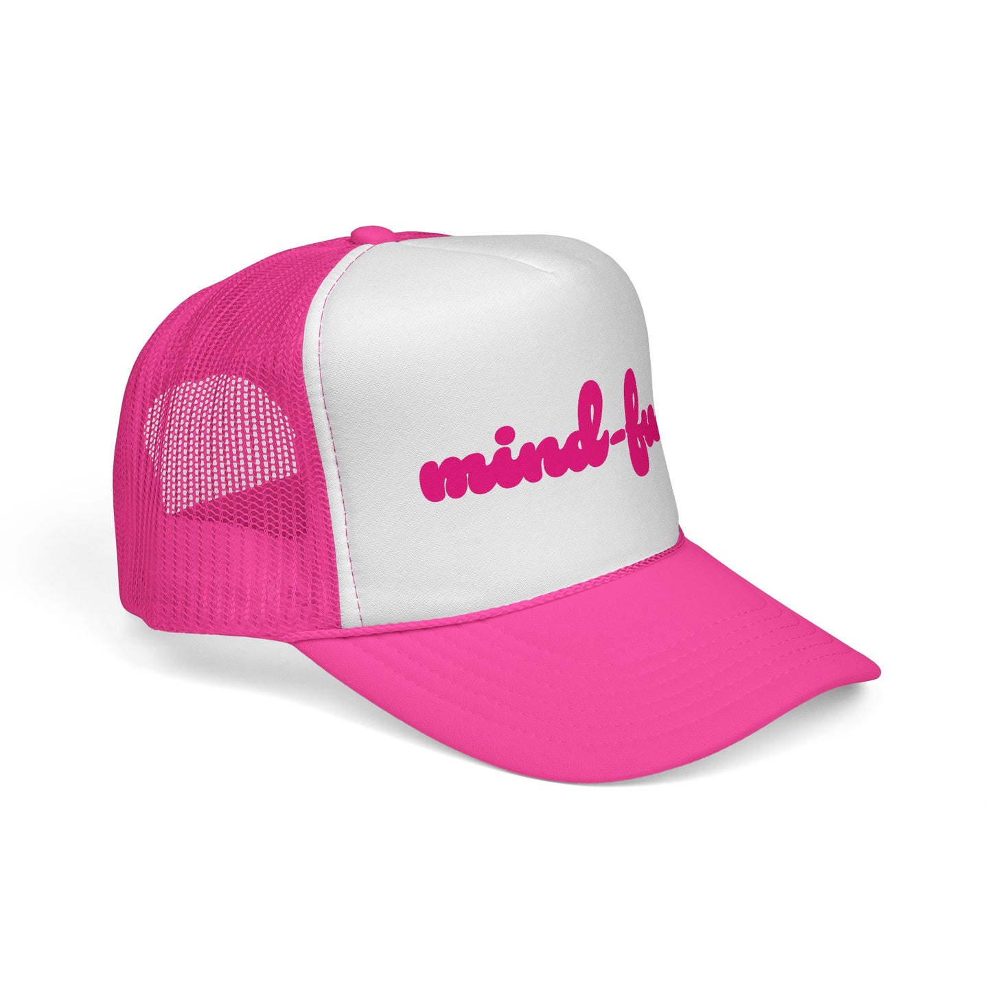 MINDFUCK Trucker Hat - Pink Logo