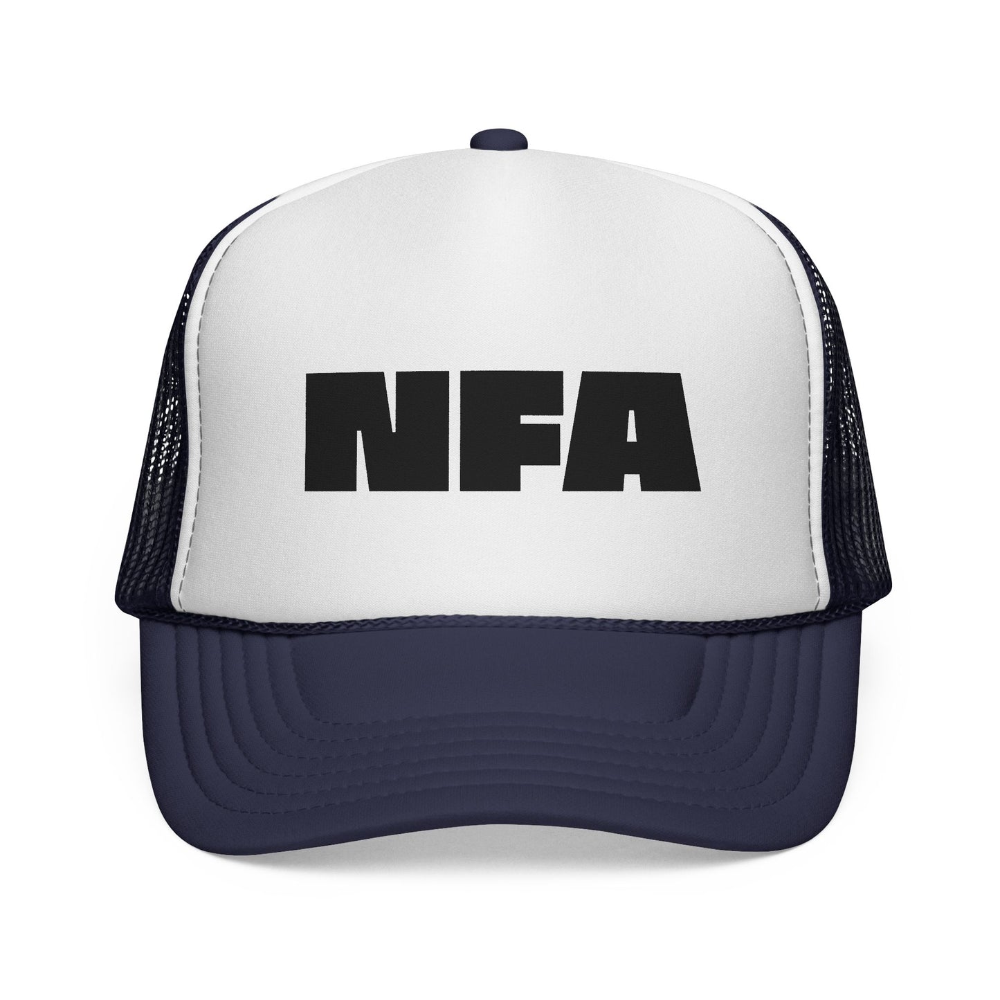 NFA Trucker Hat - Black Logo