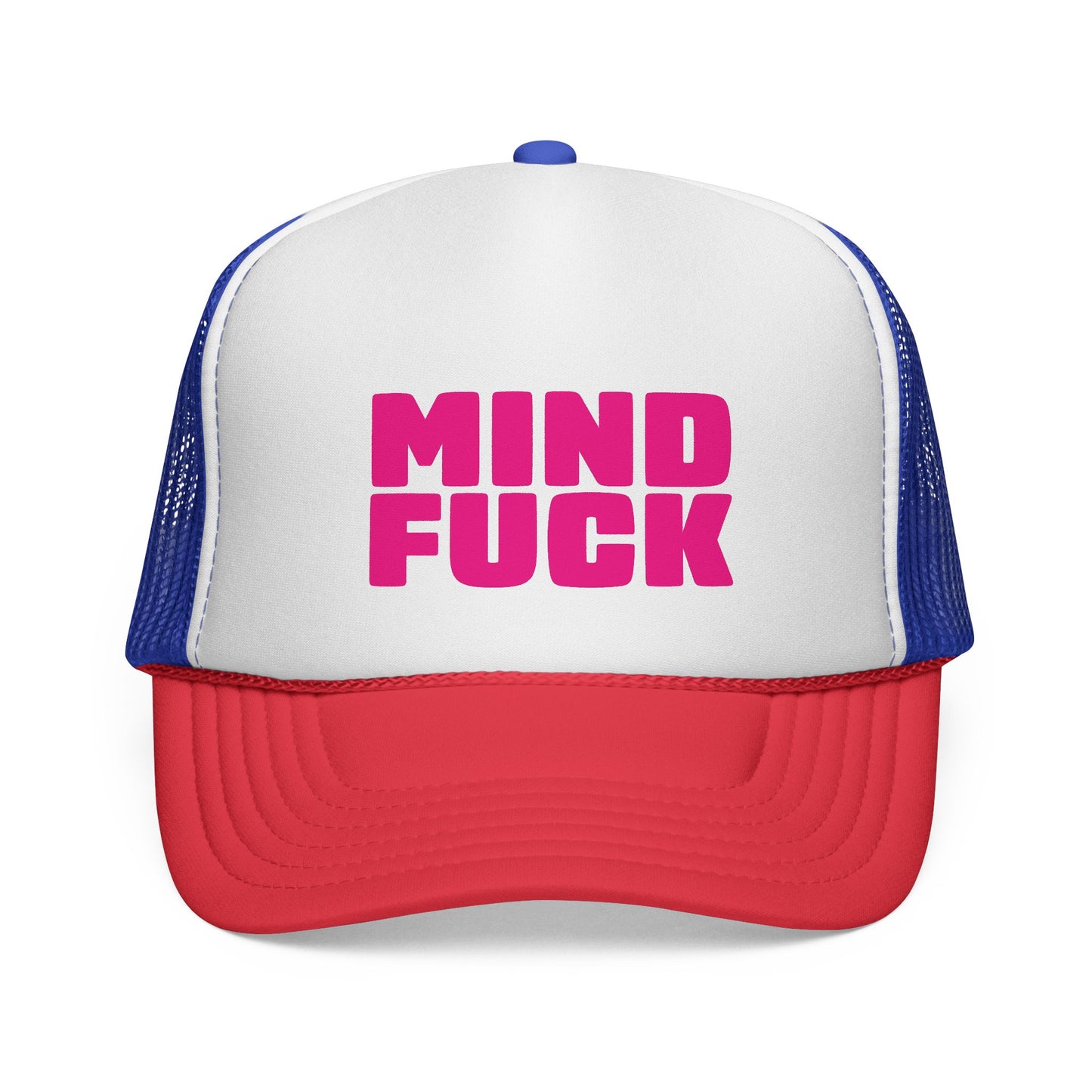 MINDFUCK Trucker Hat - Pink Logo