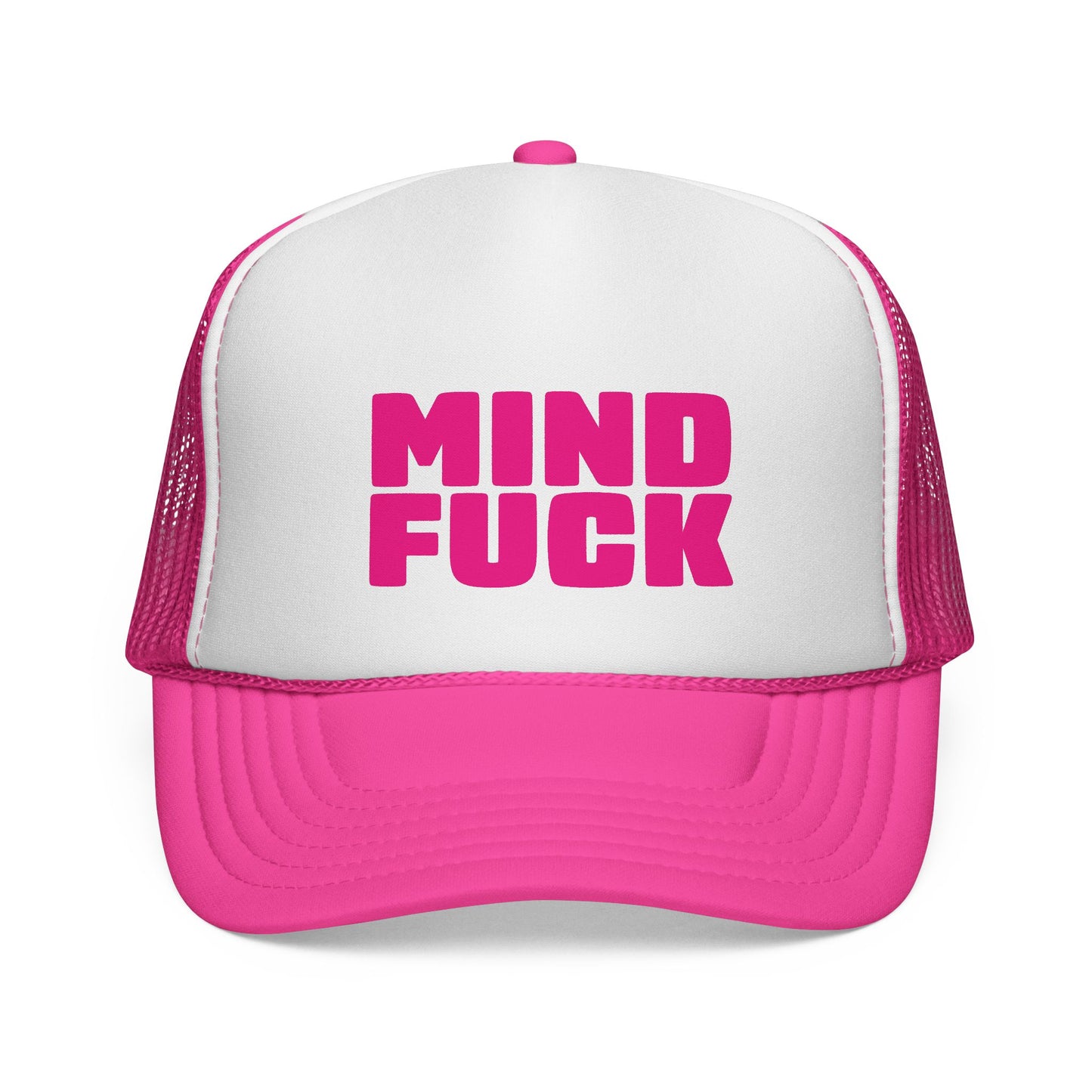 MINDFUCK Trucker Hat - Pink Logo