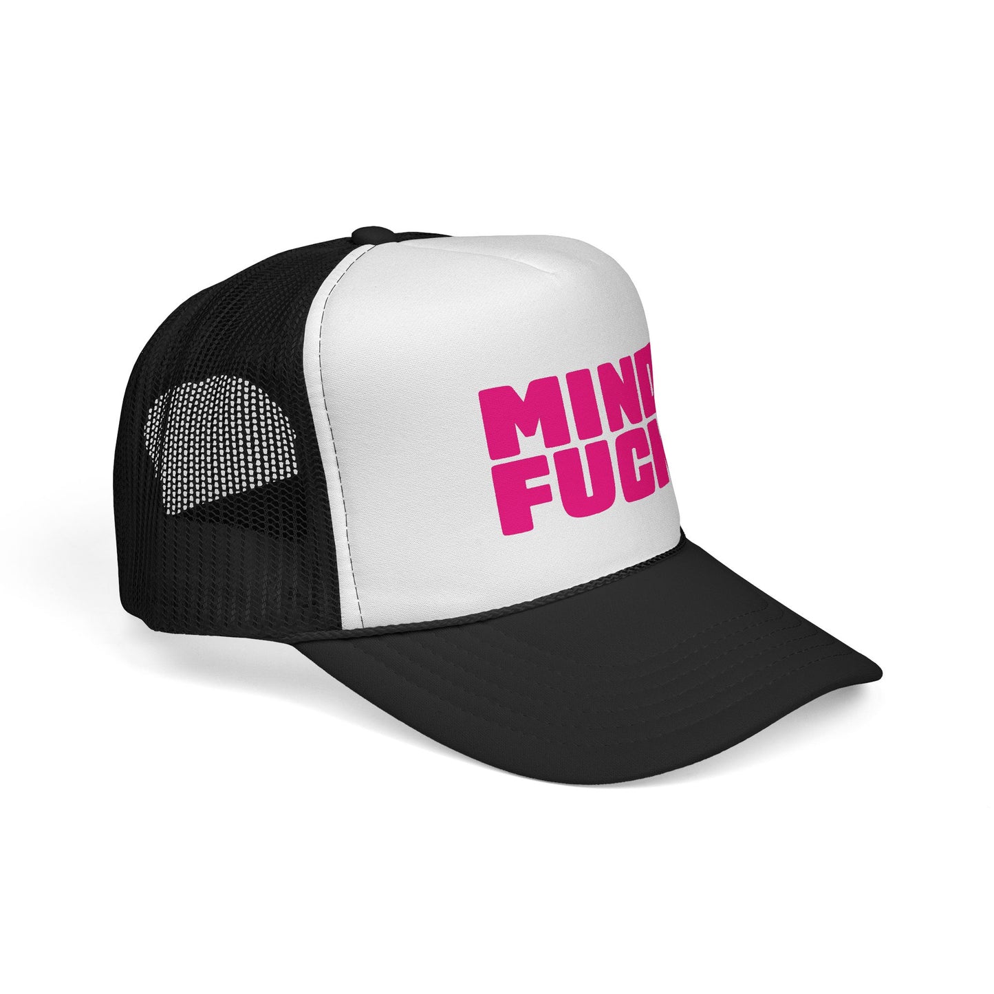 MINDFUCK Trucker Hat - Pink Logo