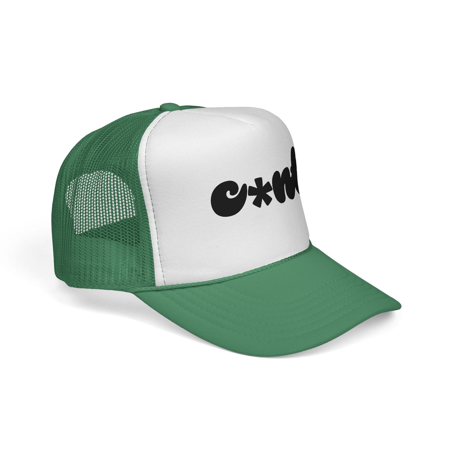 C*NT Trucker Hat - Black Logo