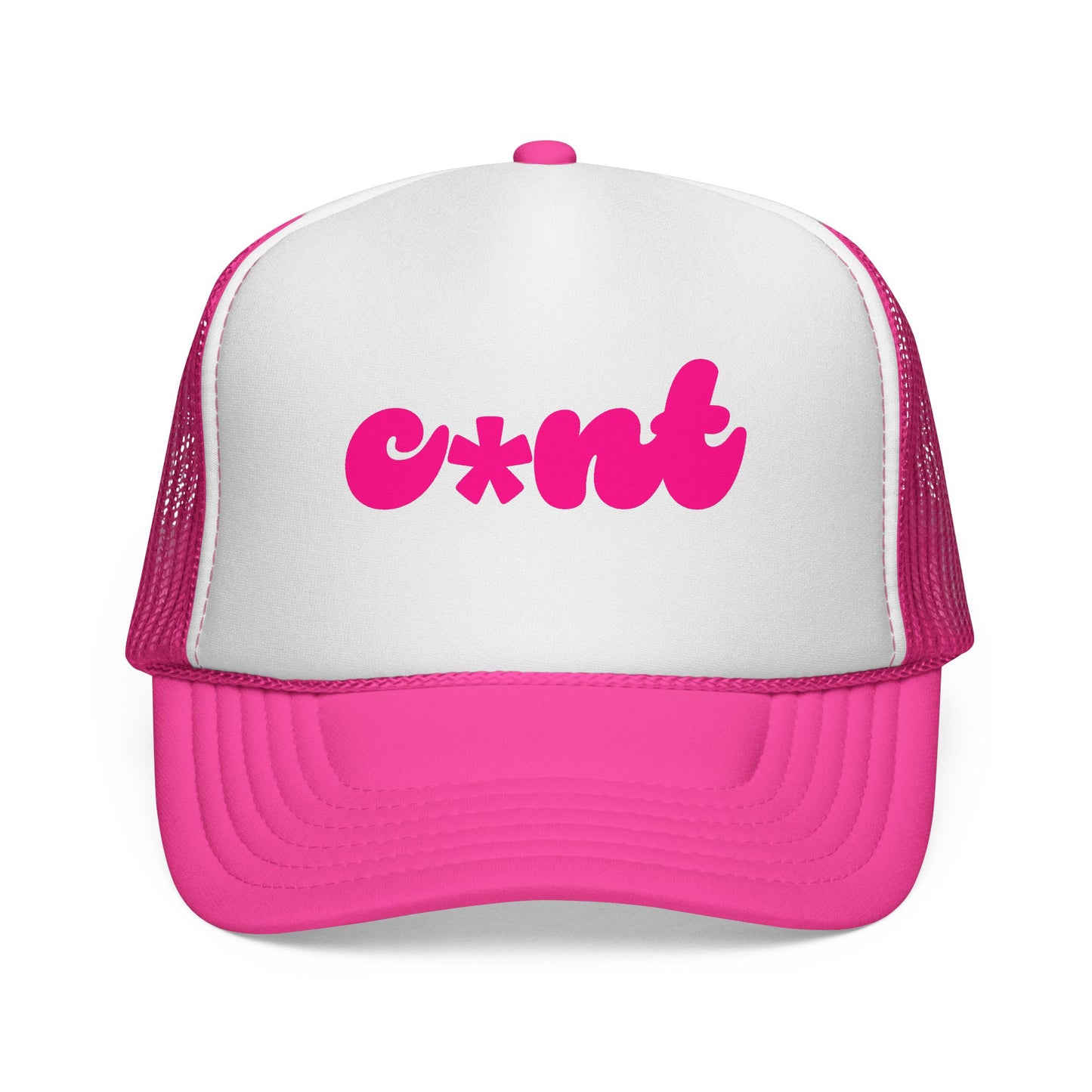C*NT Trucker Hat - Pink Logo