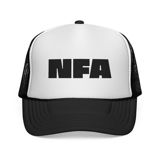 NFA Trucker Hat - Black Logo