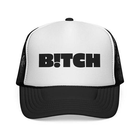 B!TCH Trucker Hat - Black Logo
