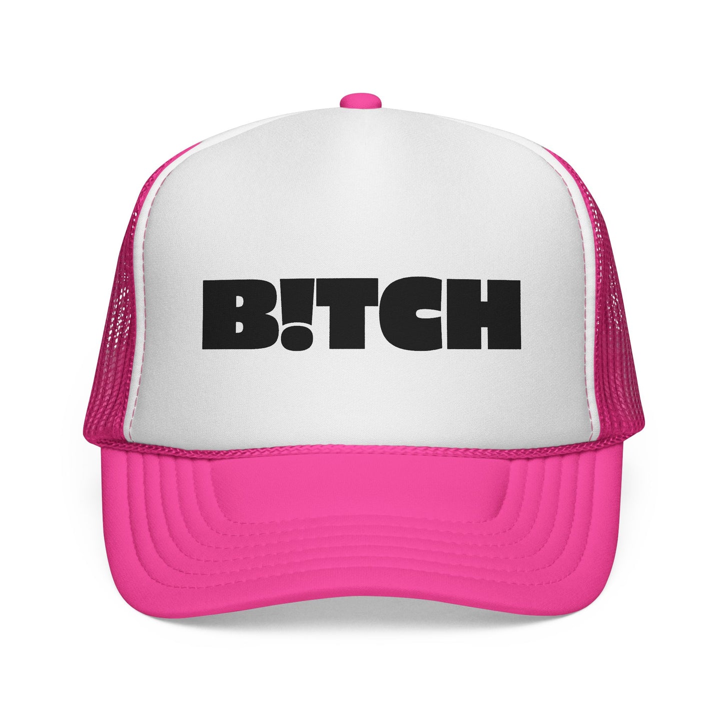 B!TCH Trucker Hat - Black Logo