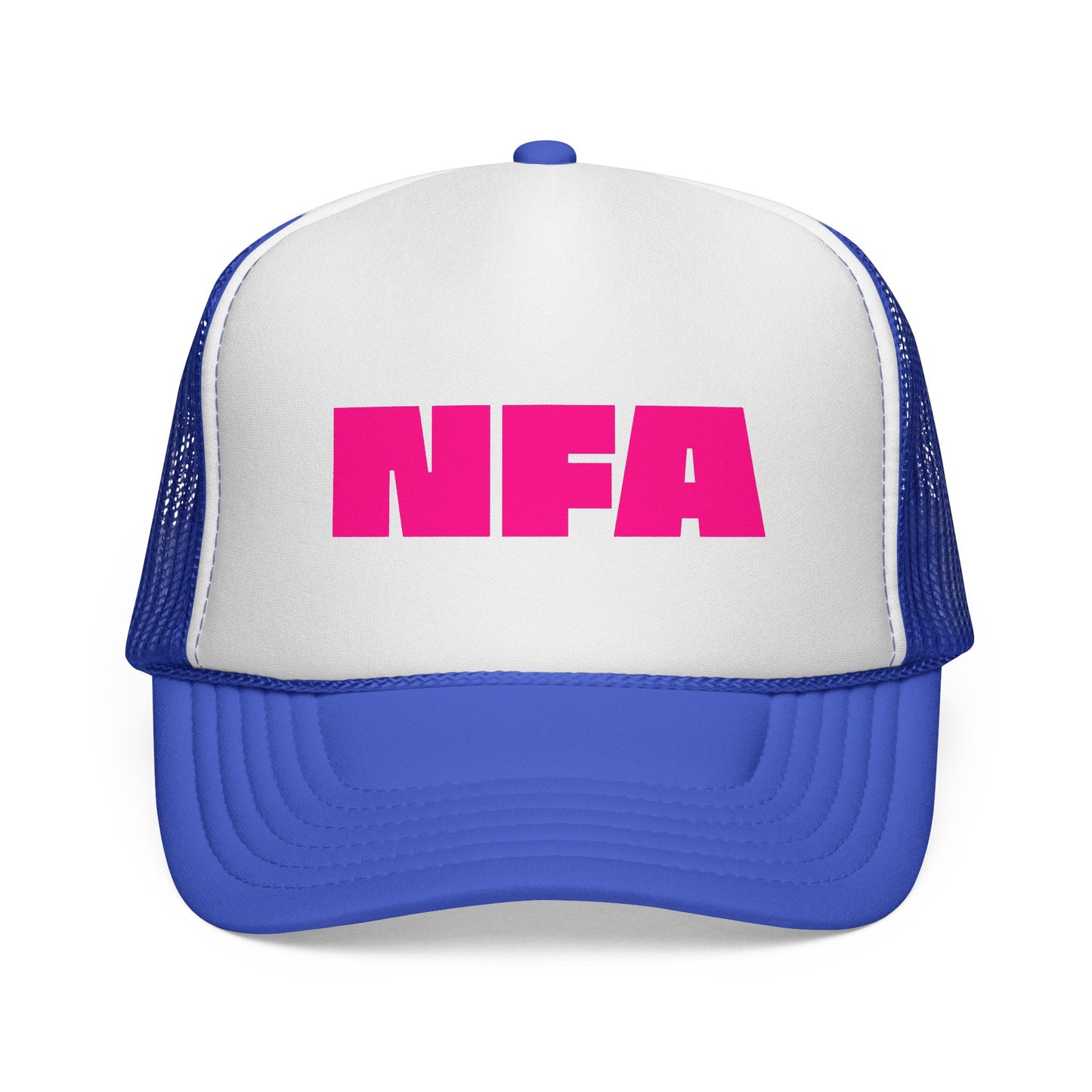 NFA Trucker Hat - Pink Logo