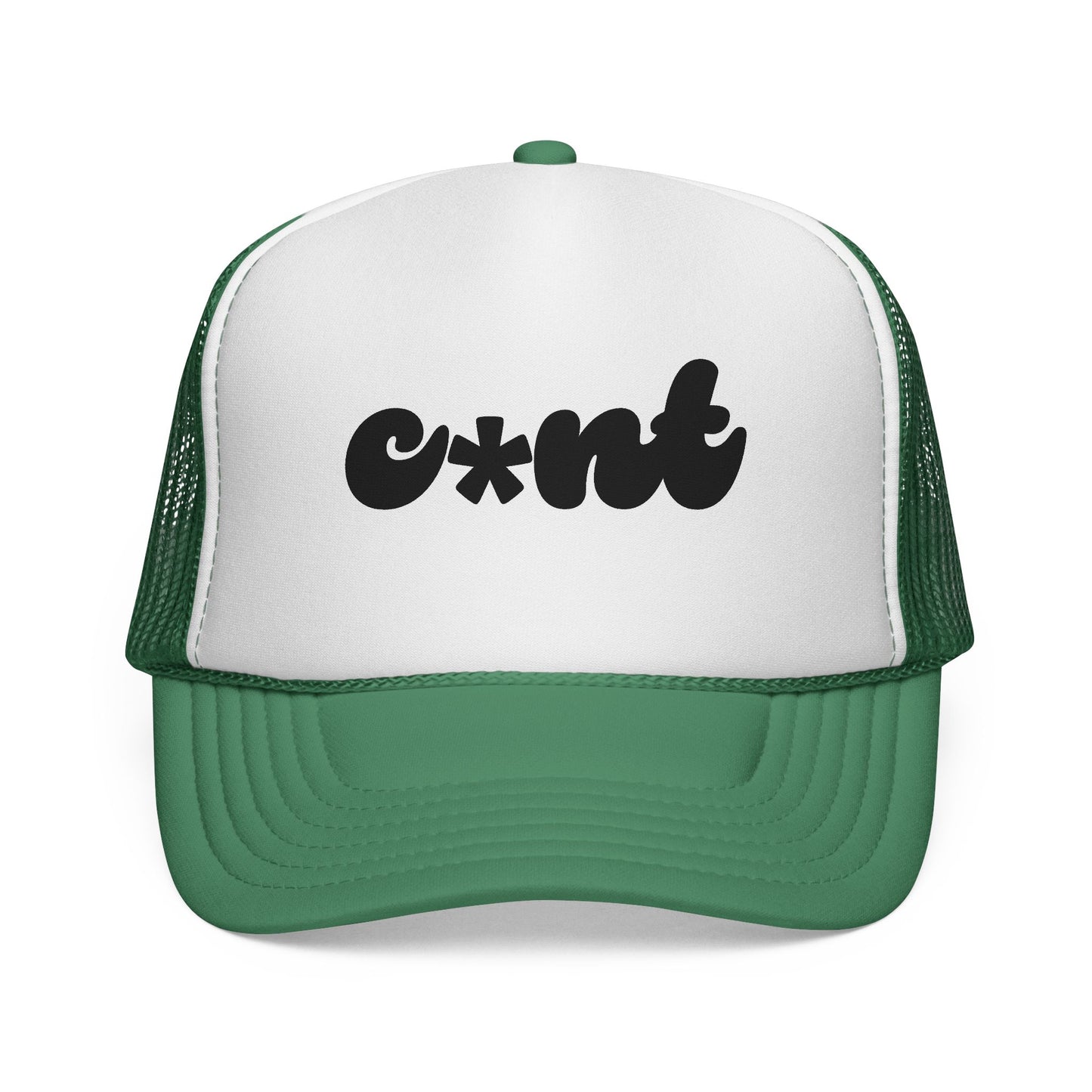 C*NT Trucker Hat - Black Logo