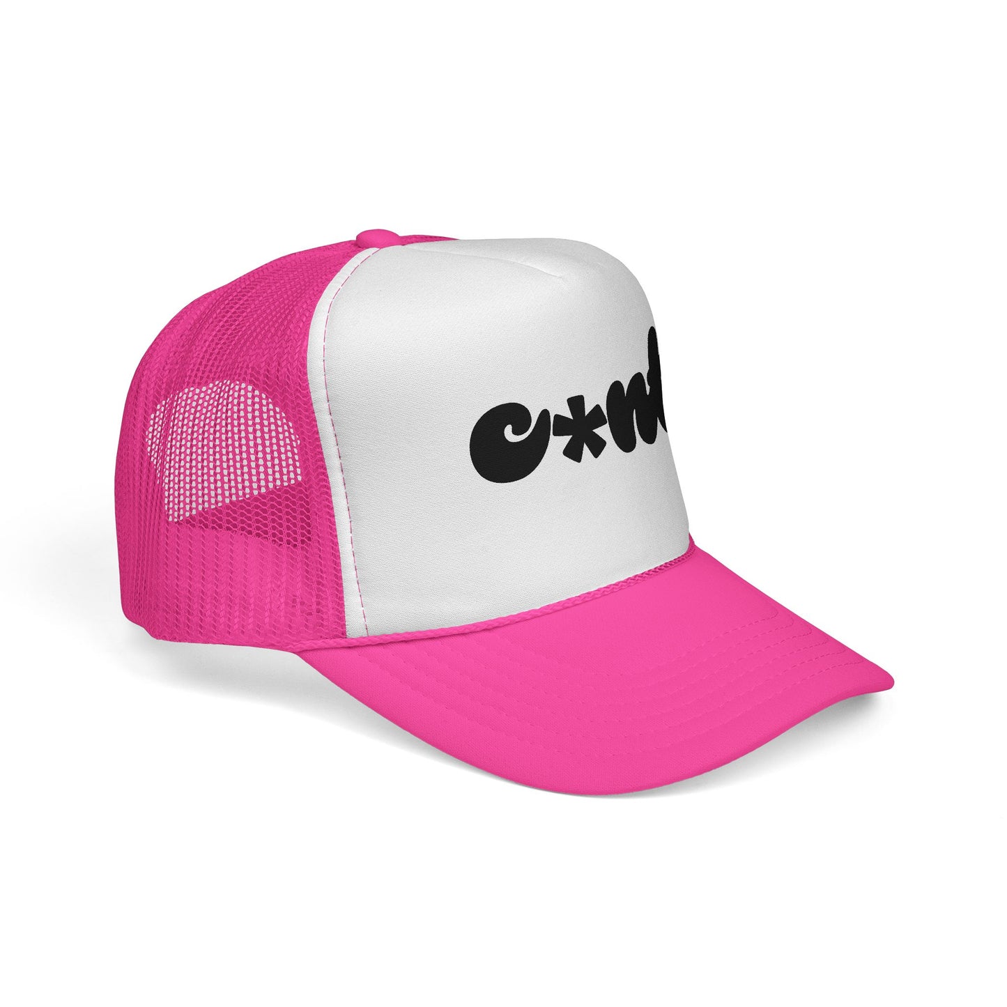 C*NT Trucker Hat - Black Logo