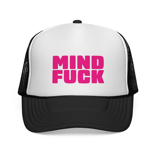 MINDFUCK Trucker Hat  - Pink Logo