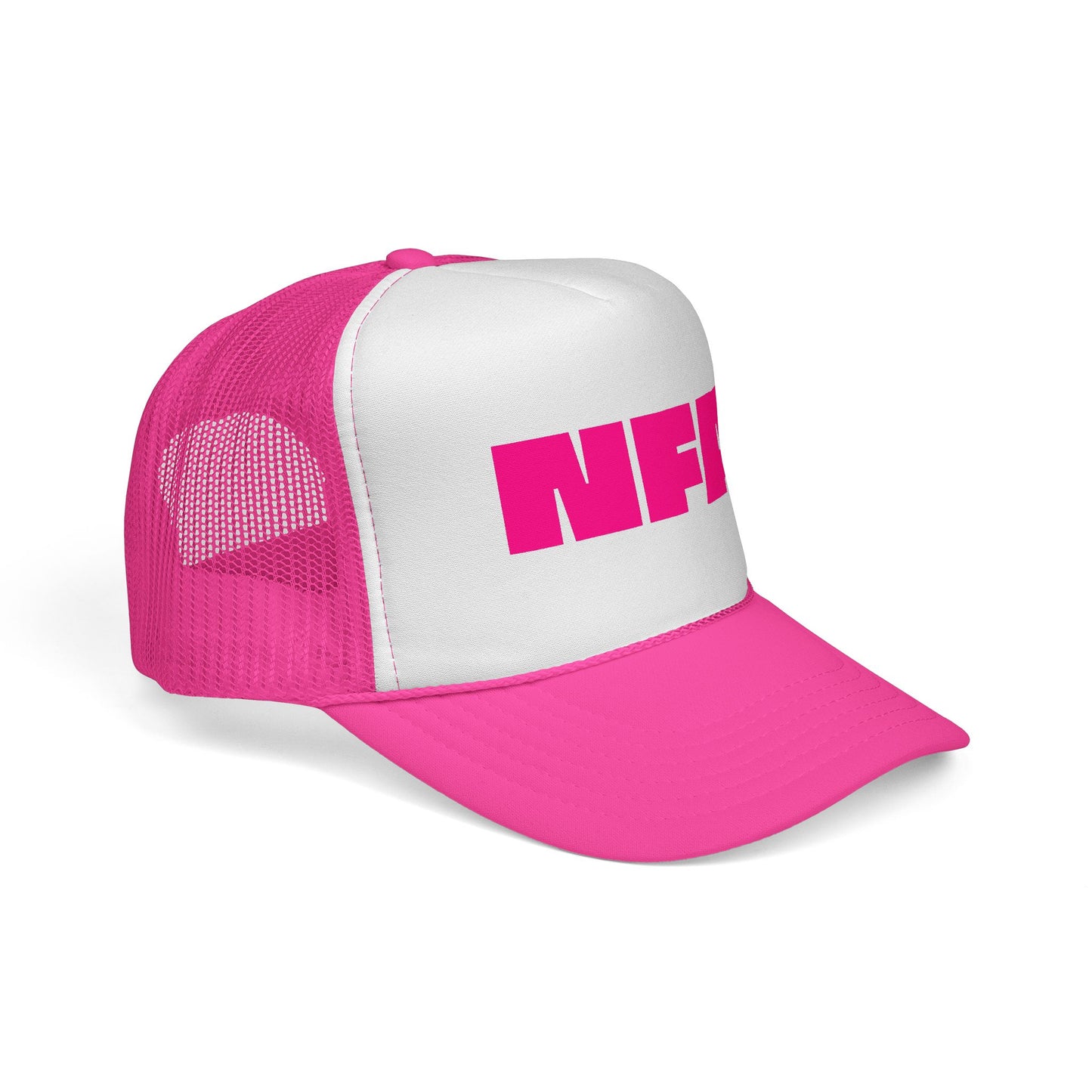 NFA Trucker Hat - Pink Logo