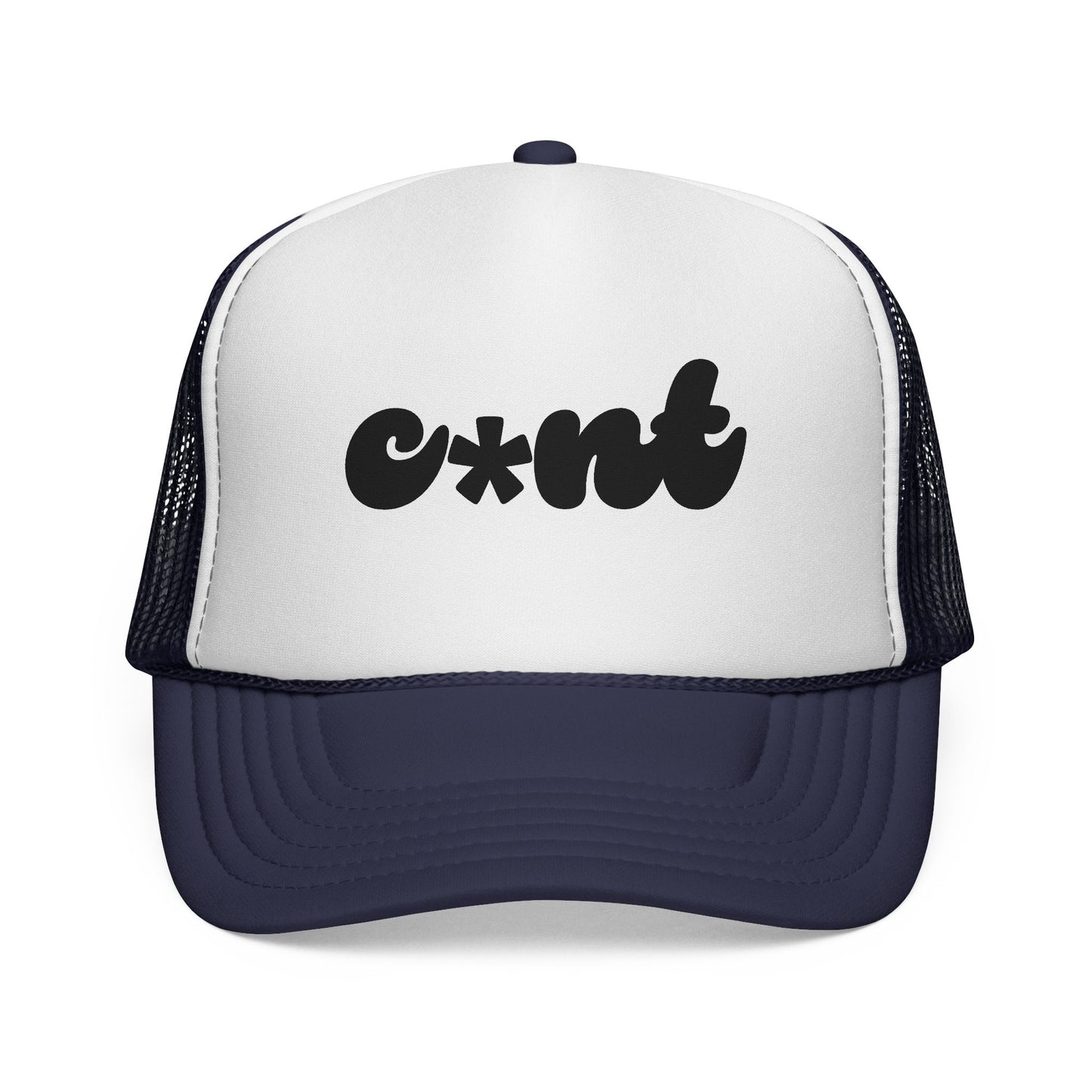 C*NT Trucker Hat - Black Logo