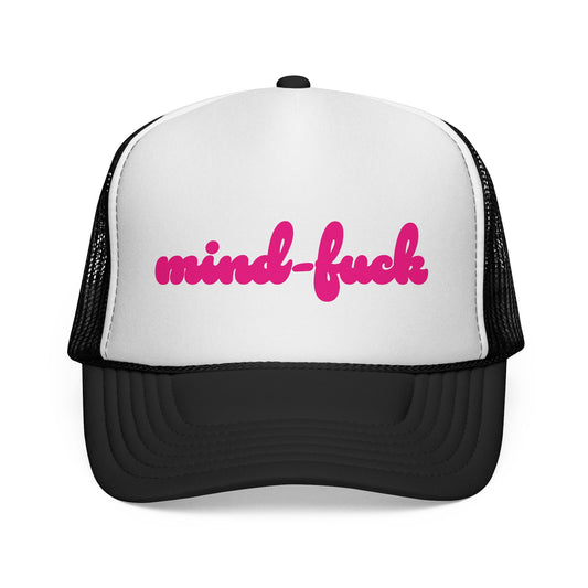 MINDFUCK Trucker Hat - Pink Logo