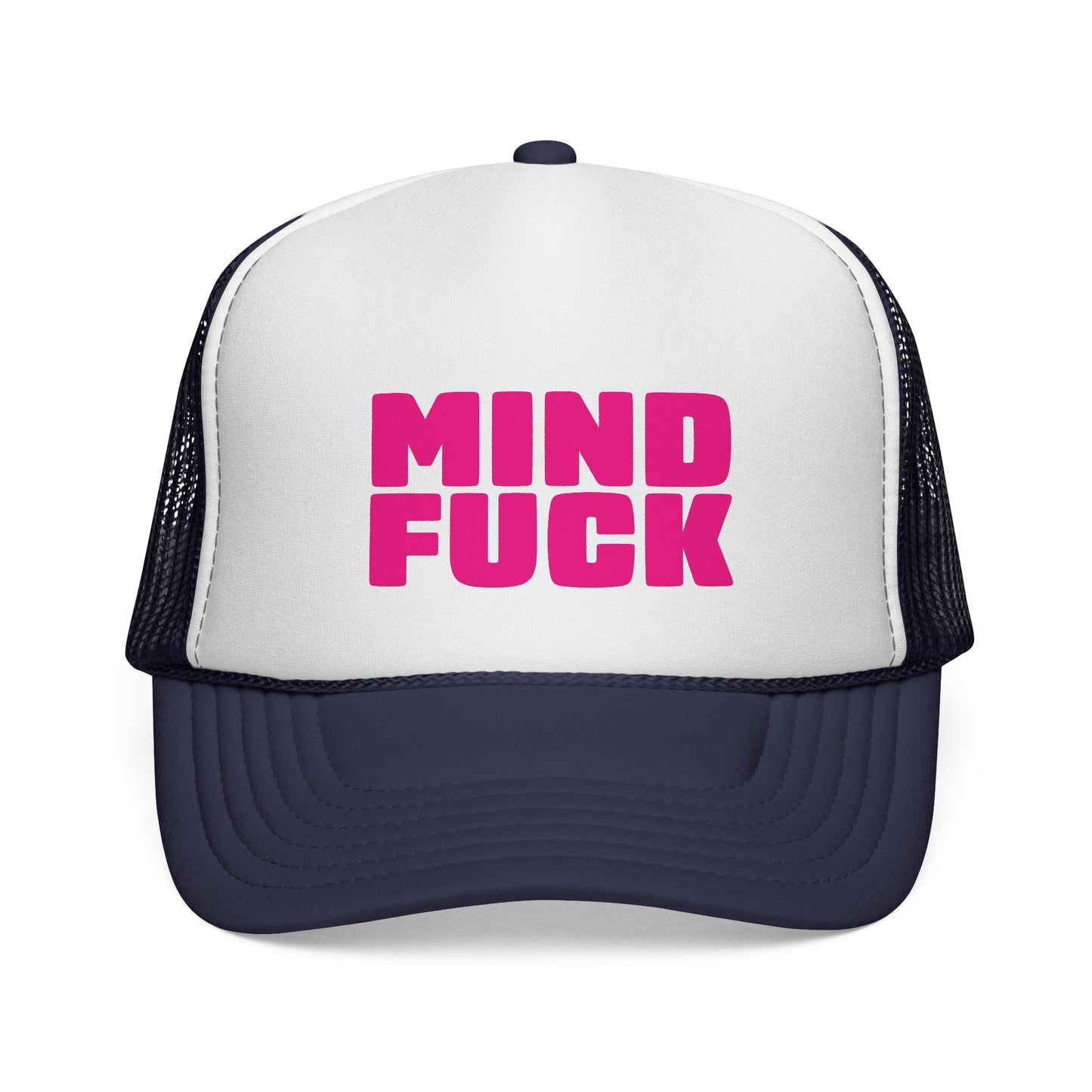 MINDFUCK Trucker Hat  - Pink Logo