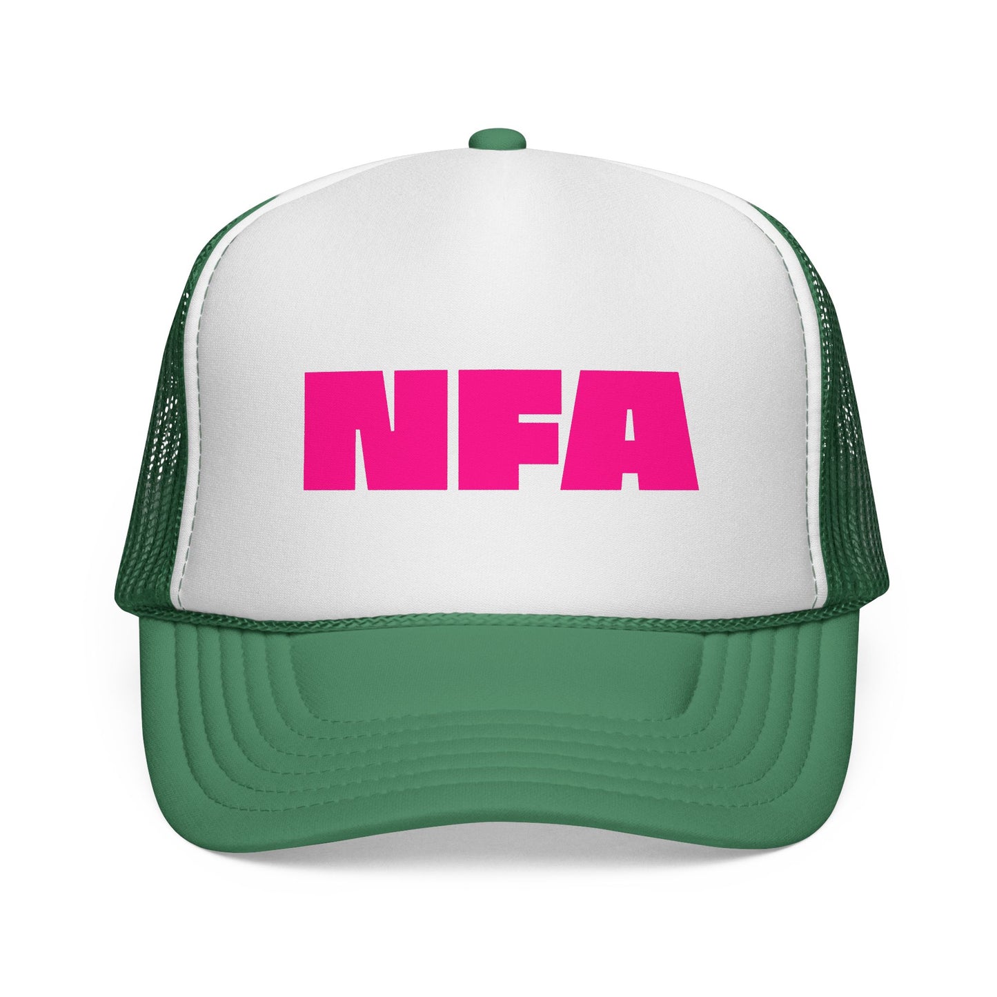 NFA Trucker Hat - Pink Logo