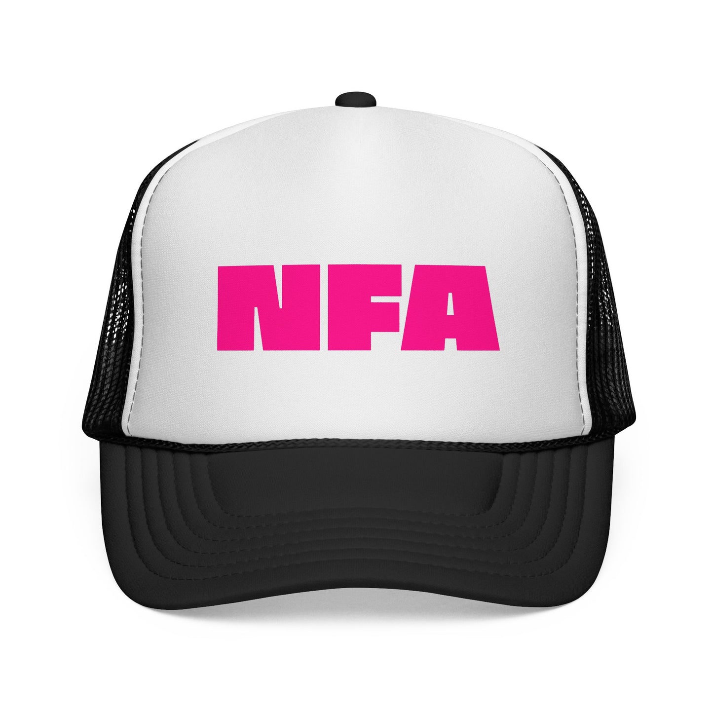NFA Trucker Hat - Pink Logo