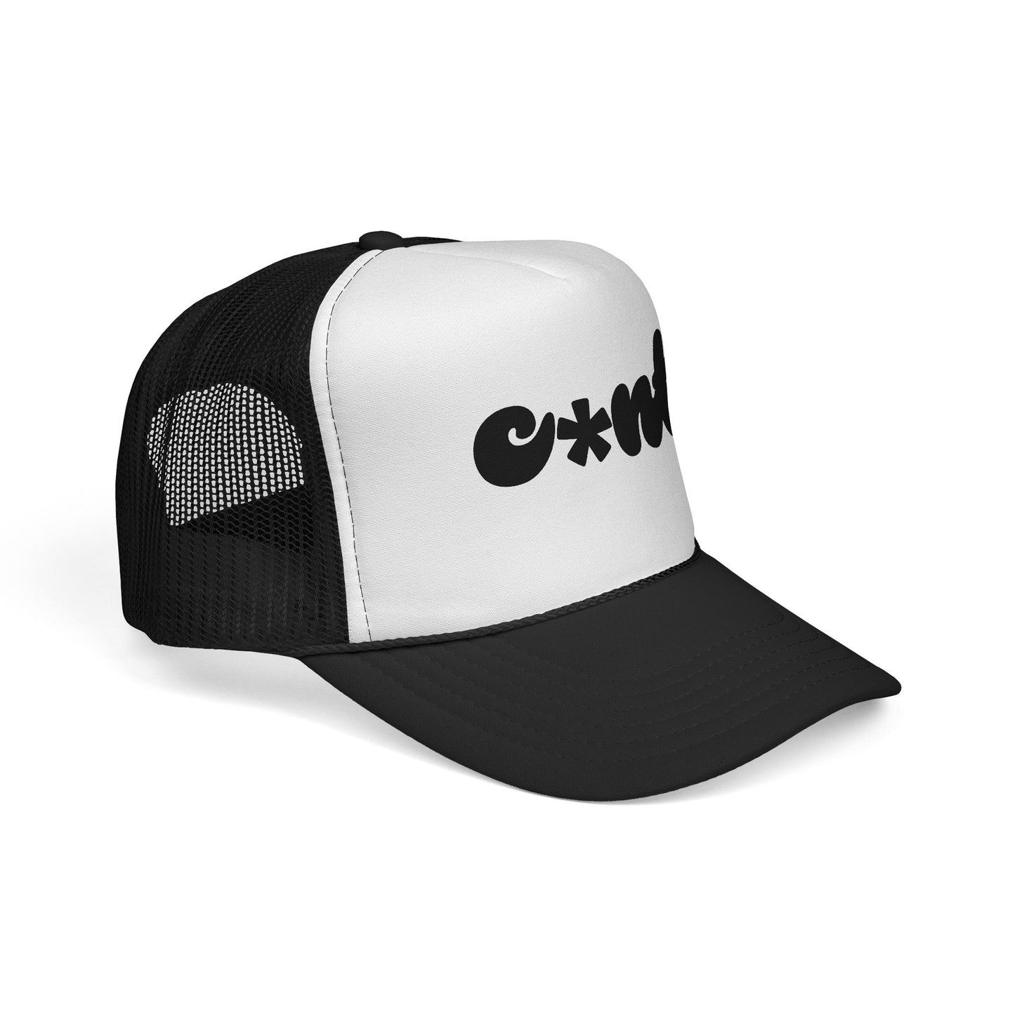 C*NT Trucker Hat - Black Logo