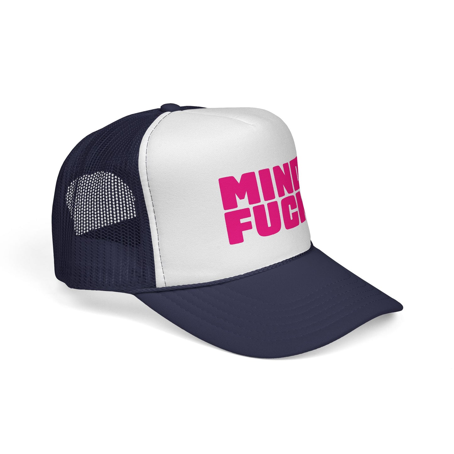 MINDFUCK Trucker Hat  - Pink Logo