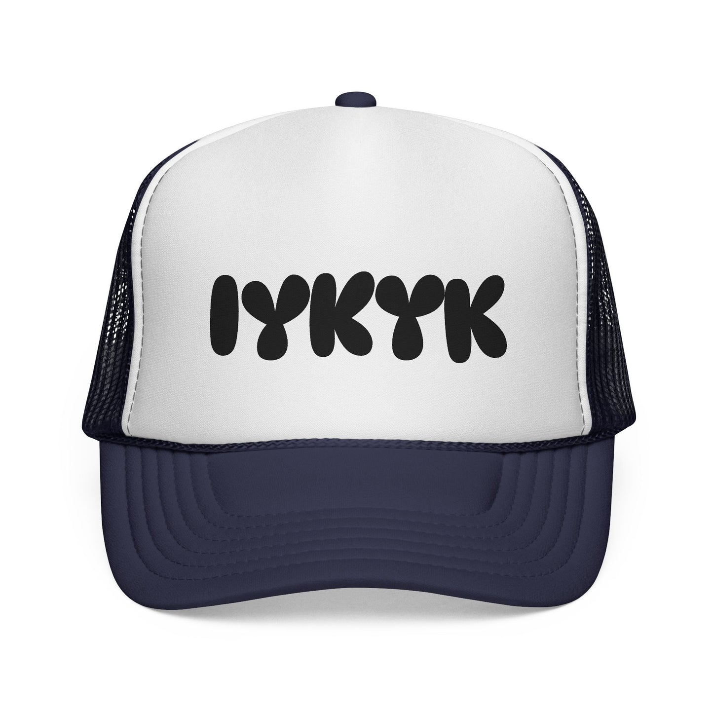 IYKYK Trucker Hat - Black Logo