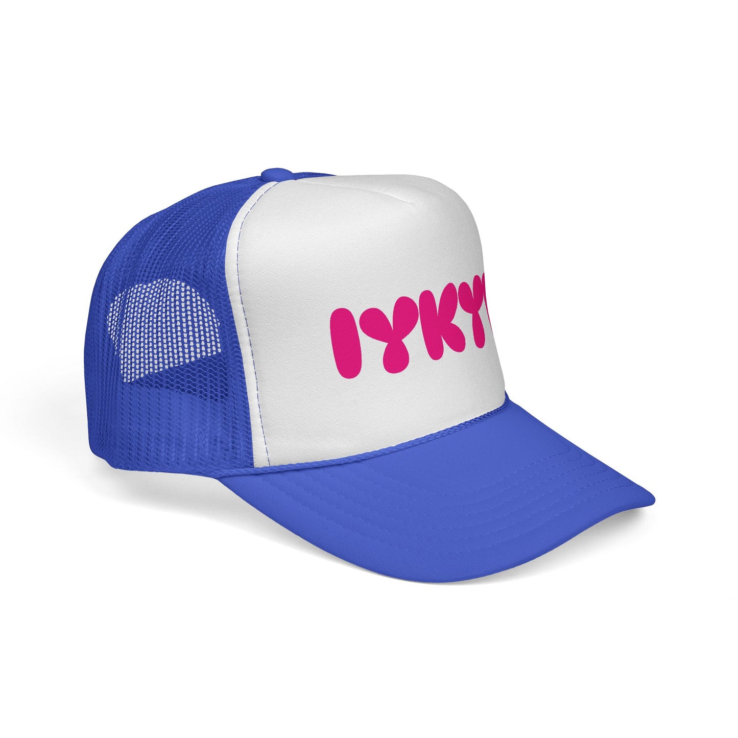 IYKYK Trucker Hat - Pink Logo